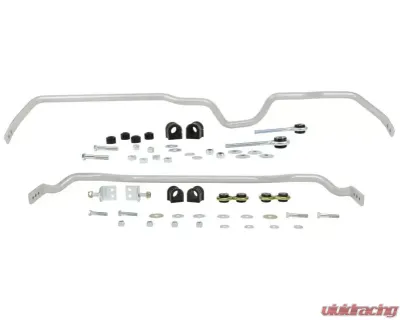 Whiteline Front And Rear Sway Bar Vehicle Kit Fits Nissan 240SX 1989-1994 - BNK004M