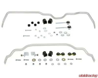 Whiteline Front And Rear Sway Bar Vehicle Kit Fits Nissan 240SX 1989-1994 - BNK004M