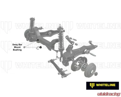 Whiteline 24mm Sway Bar Bushing Kit Acura Integra Type R 1997 - KSK053-24