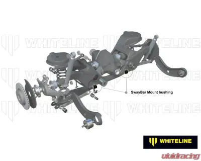 Whiteline 22mm Sway Bar Bushing Kit Ford Focus 2000-2005 - KSK058-22