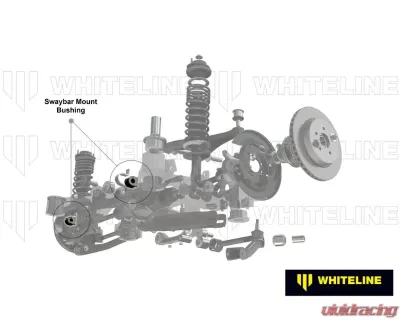 Whiteline 22mm Sway Bar Bushing Kit Lexus SC300 1992-1997 - KSK070-22