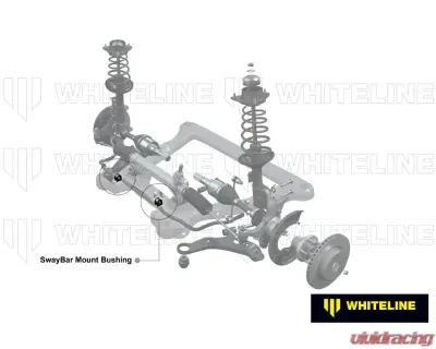 Whiteline 24mm Sway Bar Bushing Kit Subaru Legacy 2010-2012 - KSK095-24