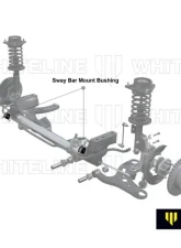 Whiteline 20mm Sway Bar Bushing Kit Scion | Subaru | Toyota 2013-2021                                     - KSK105-20G - Image 2
