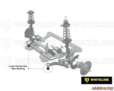 Whiteline Control Arm Lower Inner Rear Bushing  Chevrolet Aveo 2004-2011 - W52401
