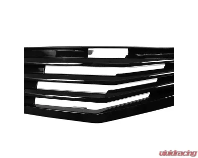 Spec-D Black ABS Mu Style Grille Honda Accord 2008-2010 - HG-ACD082MU