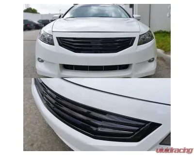 Spec-D Black ABS Mu Style Grille Honda Accord 2008-2010 - HG-ACD082MU