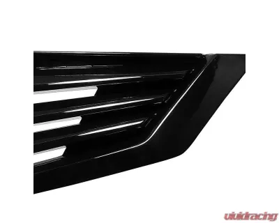 Spec-D Black ABS Mu Style Grille Honda Accord 2008-2010 - HG-ACD082MU