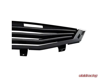 Spec-D Black ABS Mu Style Grille Honda Accord 2008-2010 - HG-ACD082MU