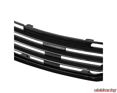 Spec-D Black ABS Mu Style Grille Honda Accord 2008-2010 - HG-ACD082MU