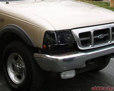 Spec-D Chrome Housing Smoke Lens Corner Parking Turn Signal Lights Ford Ranger 1998-2000 - 2LC-RAN98G-RS