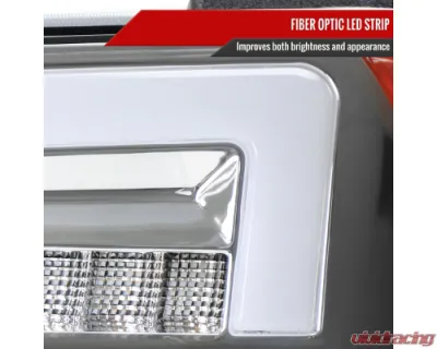 Spec-D Parking Lights Led Sequential Switchback Turn Signal Chrome Housing Clear Lens Chevrolet Colorado 2004-2012 - 2LC-COL04CLED-RS