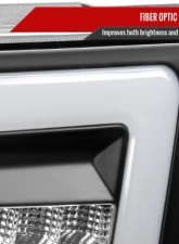 Spec-D Parking Lights Led Sequential Switchback Turn Signal Matte Black Housing Clear Lens Chevrolet Colorado 2004-2012                                     - 2LC-COL04JMLED-RS - Image 3