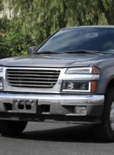 Spec-D Parking Lights Led Sequential Switchback Turn Signal Matte Black Housing Clear Lens Chevrolet Colorado 2004-2012                                     - 2LC-COL04JMLED-RS - Image 9