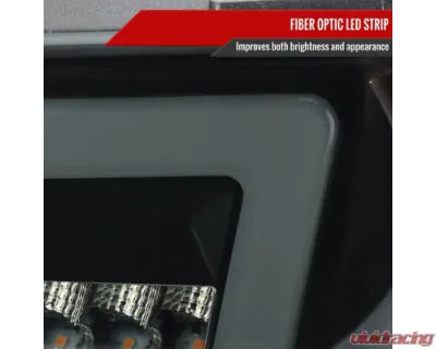 Spec-D Full LED Bumper Corner Signal Lights (Matte Black Housing/Smoked Lens) Chevrolet | GMC | Isuzu 2004-2012 - 2LC-COL04SMLED-RS