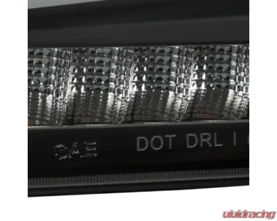 Spec-D Full LED Bumper Corner Signal Lights (Matte Black Housing/Smoked Lens) Chevrolet | GMC | Isuzu 2004-2012 - 2LC-COL04SMLED-RS