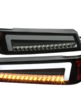 Spec-D Full LED Bumper Corner Signal Lights (Matte Black Housing/Smoked Lens) Chevrolet | GMC | Isuzu 2004-2012                                     - 2LC-COL04SMLED-RS - Image 11