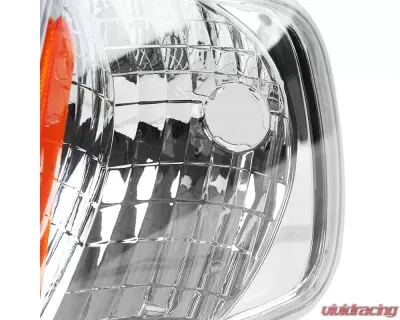 Spec-D Corner Lights (Chrome Housing/Clear Lens) Ford Expedition | F-150 1997-2004 - 2LC-F15097-RS