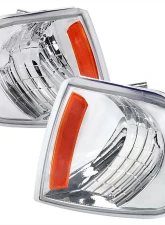Spec-D Corner Lights (Chrome Housing/Clear Lens) Ford Expedition | F-150 1997-2004                                     - 2LC-F15097-RS - Image 10