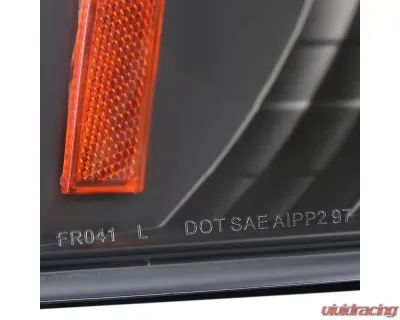 Spec-D Corner Lights (Matte Black Housing/Clear Lens) Ford Expedition | F-150 1997-2004 - 2LC-F15097JM-RS