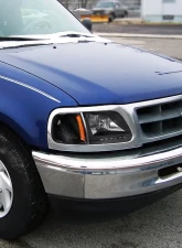 Spec-D Corner Lights (Matte Black Housing/Clear Lens) Ford Expedition | F-150 1997-2004                                     - 2LC-F15097JM-RS - Image 10