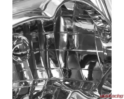 Spec-D Combo Chrome Housing Headlight with Corner Light Ford Mustang 1994-1998 - 2LCLH-MST94-RS