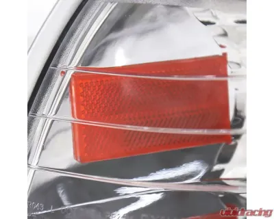 Spec-D Combo Chrome Housing Headlight with Corner Light Ford Mustang 1994-1998 - 2LCLH-MST94-RS