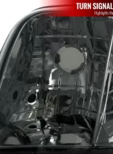 Spec-D Smoke Euro Headlight with Corner Ford Crown Victoria 1998-2011                                     - 2LCLH-VIC98G-EU - Image 4