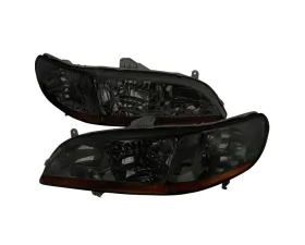 Spec-D Crystal Housing Headlights - Smoke Honda Accord 1998-2002