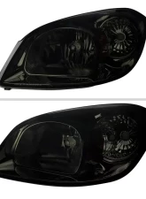 Spec-D Smoked Euro Headlights Chevrolet Cobalt 2005-2010                                     - 2LH-COB05G-RS - Image 2