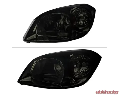 Spec-D Smoked Euro Headlights Chevrolet Cobalt 2005-2010 - 2LH-COB05G-RS