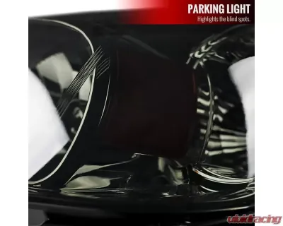 Spec-D Smoked Euro Headlights Chevrolet Cobalt 2005-2010 - 2LH-COB05G-RS