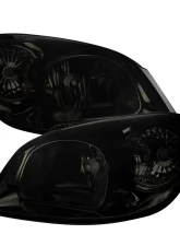 Spec-D Smoked Euro Headlights Chevrolet Cobalt 2005-2010                                     - 2LH-COB05G-RS - Image 10