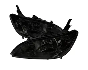 Spec-D  Housing Headlights Smoke Honda Civic 2004-2005
