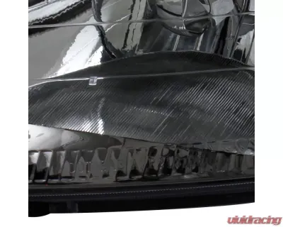 Spec-D Crystal Housing Headlights Smoke Honda Civic 1996-1998 - 2LH-CV96G-V2-RS
