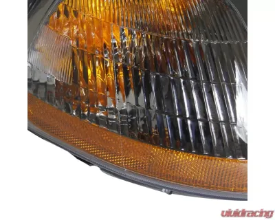 Spec-D Crystal Housing Headlights Smoke Honda Civic 1996-1998 - 2LH-CV96G-V2-RS