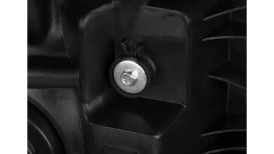 Spec-D Factory Style Headlights w/ Amber Reflectors (Chrome Housing/Smoked Lens) Ford F-Series 2008-2010                                     - 2LH-F25008G-RS - Image 8