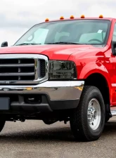 Spec-D 1 Piece Smoke Euro Headlights Ford F250 1999-2004                                     - 2LH-F250991PCG-ABM - Image 9