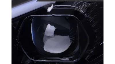 Spec-D Switchback Sequential Turn Signal Projector Headlights (Glossy Black Housing/Smoked Lens)  Ford Fusion 2013-2016                                     - 2LHP-FUS13G-SQ-TM - Image 4