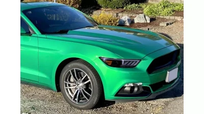 Spec-D LED Sequential Turn Signal Projector Headlights (Glossy Black Housing/Smoked Lens) Ford Mustang 2015-2020                                     - 2LHP-MST15G-SQ-TM - Image 11