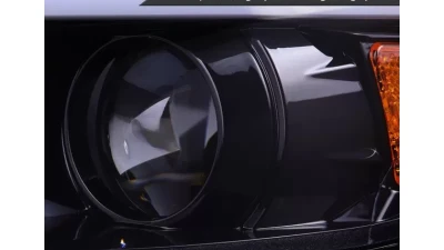 Spec-D LED Sequential Turn Signal Projector Headlights (Glossy Black Housing/Smoked Lens) Ford Mustang 2015-2020                                     - 2LHP-MST15G-SQ-TM - Image 4