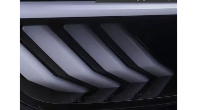 Spec-D LED Sequential Turn Signal Projector Headlights (Glossy Black Housing/Smoked Lens) Ford Mustang 2015-2020                                     - 2LHP-MST15G-SQ-TM - Image 6