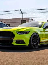 Spec-D Glossy Black Housing Smoke Lens HID-Type LED Sequential Turn Signal Projector Headlights Ford Mustang 2015-2017                                     - 2LHP-MST15G-SQ-TM - Image 10
