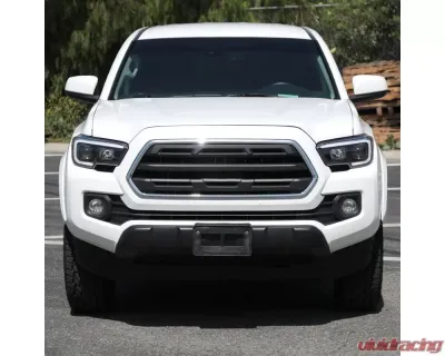 Spec-D Switchback LED C-Bar Projector Headlights (Matte Black Housing/Clear Lens) Toyota Tacoma 2016-2023 - 2LHP-TAC16JM-TM