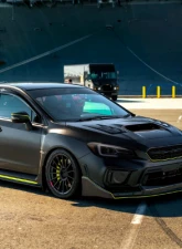 Spec-D Sti Projector Headlights Drl Led Bar Glossy Black Housing Smoked Lens Switchback And Sequential Turn Signal Subaru WRX 2015-2021                                     - 2LHP-WRX15G-SQ-TM - Image 10