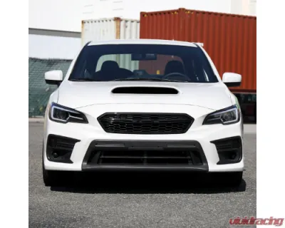 Spec-D Sti Projector Headlights Drl Led Bar Matte Black Housing Clear Lens Switchback And Sequential Turn Signal Subaru WRX 2015-2021 - 2LHP-WRX15JM-SQ-TM