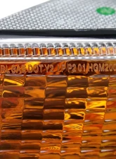 Spec-D Factory Style Turn Signal Bumper Lights (Chrome Housing/Clear Lens)  GMC Sierra | Yukon 1999-2007                                     - 2LB-DEN00-RO - Image 6