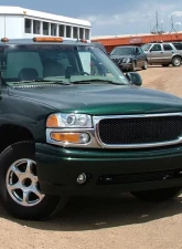 Spec-D Factory Style Turn Signal Bumper Lights (Chrome Housing/Clear Lens)  GMC Sierra | Yukon 1999-2007                                     - 2LB-DEN00-RO - Image 10