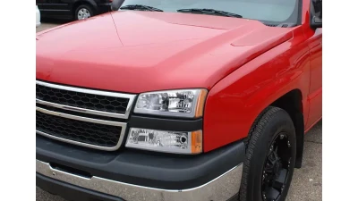 Spec-D LED Bar Factory Style Headlights (Chrome Housing/Clear lens) Chevrolet Silverado | Avalanche 2002-2007                                     - 2LBLH-SIV03-G3-GO - Image 10