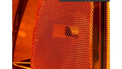 Spec-D LED Bar Factory Style Headlights w/ Amber Corner Lamp (Chrome Housing/Clear Lens)  Ford Ranger 2001-2011                                     - 2LCLH-RAN01-G3-GO - Image 6