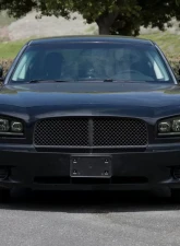 Spec-D Switchback Sequential LED Bar Factory Style Headlights (Matte Black Housing/Smoked Lens) Dodge Charger 2006-2010                                     - 2LH-CHG05SM-G3-RS - Image 10